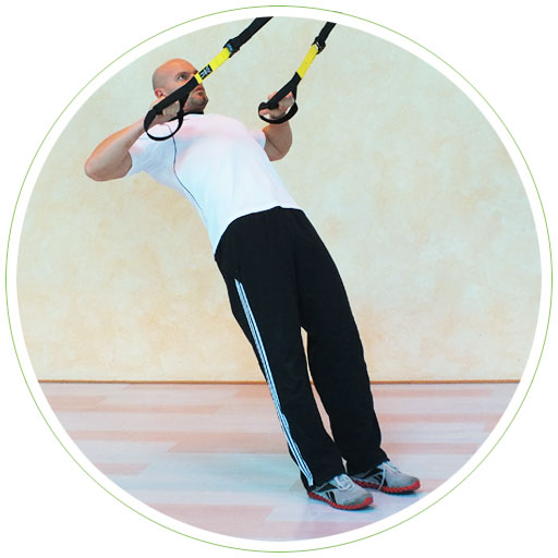 Brusttraining am TRX-Band